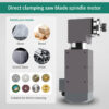 6KW 6000RPM Right Angle Head Multi-functional Waterproof Cutting and Grinding Spindle Motor