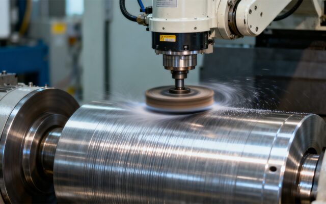 High-Speed Spindle Motors in CNC Application Analysis of Grinding and Polishing Processes